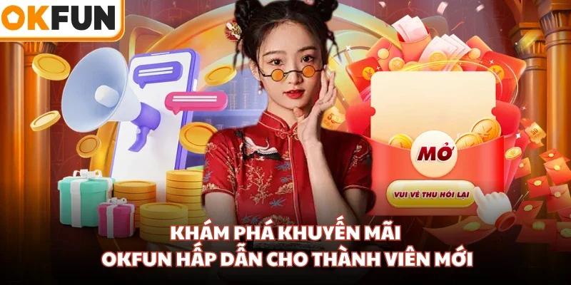 Khám phá khuyến mãi OKFUN hấp dẫn cho thành viên mới